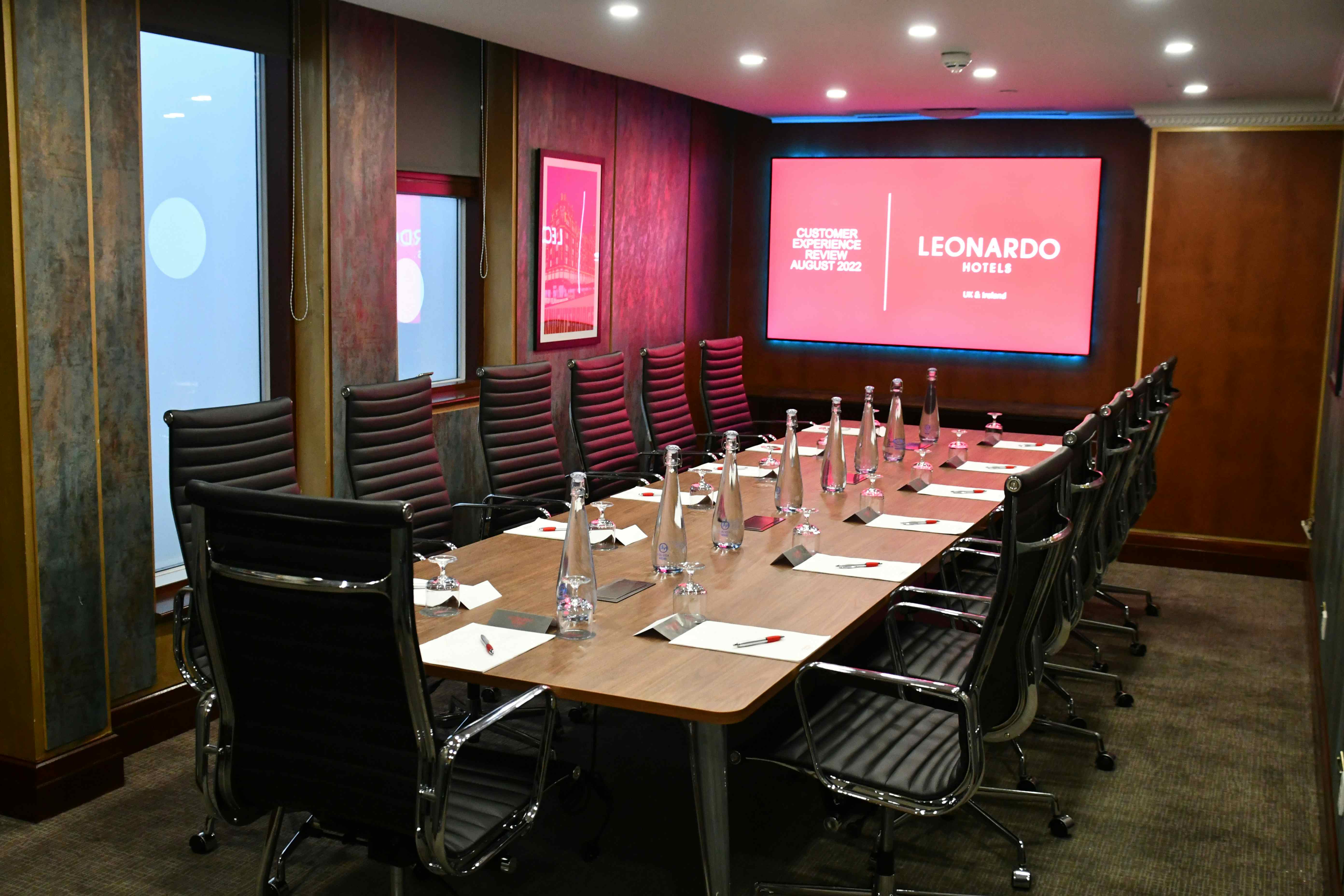 Executive boardroom, Leonardo Royal London City 